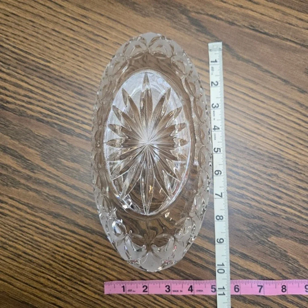 VTG Anglia by Nachtmann Lead Crystal Oval Dish 10